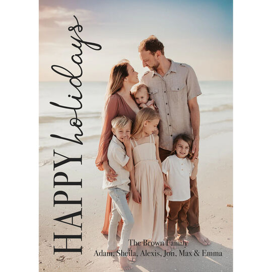 Happy Holidays Photo Cards